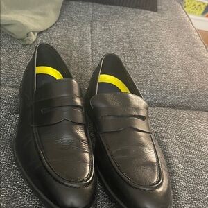 Cole Haan Black Leather Loafers